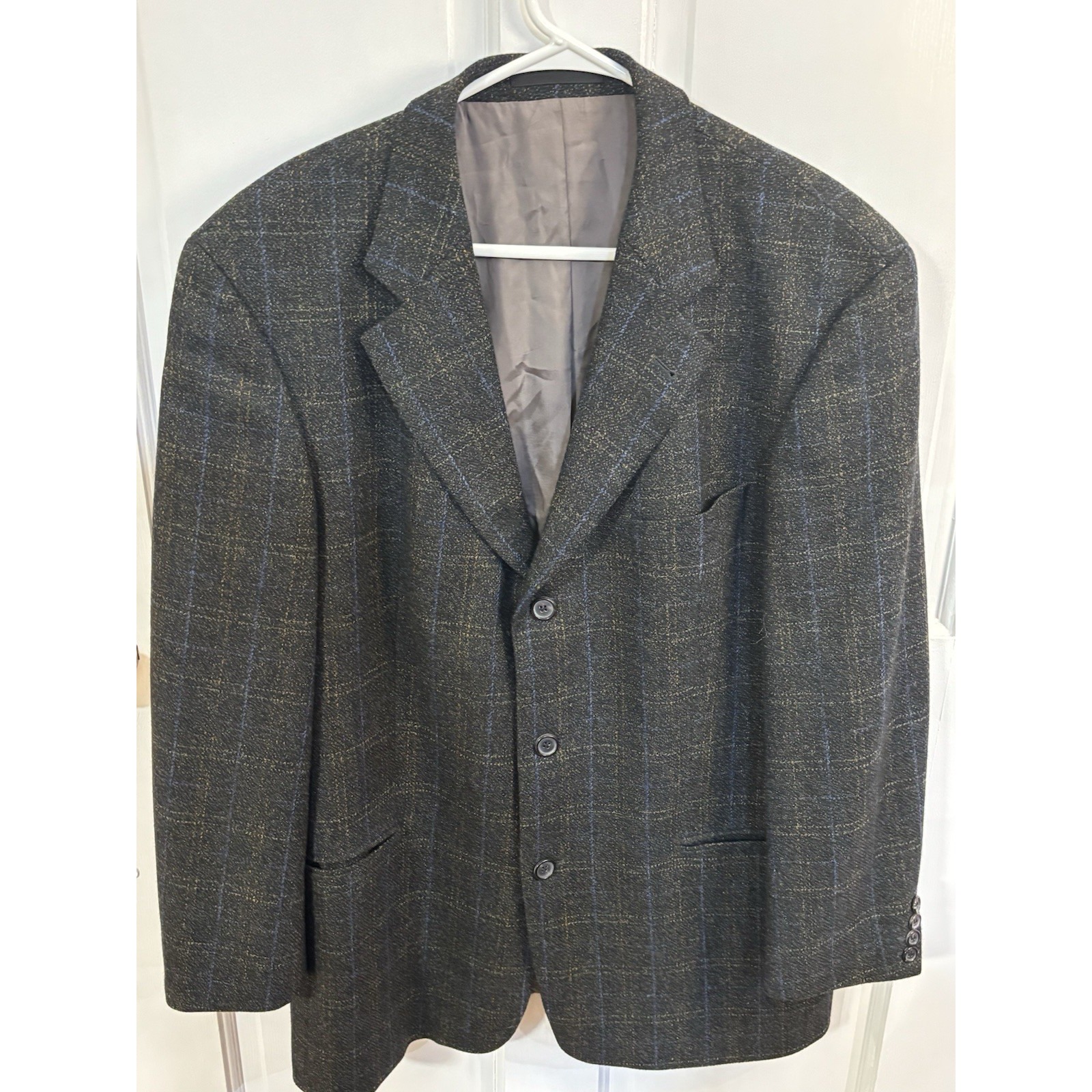 Hugo Boss Mohair Wool 42r 3 Button Men's Sports Coat Rare
